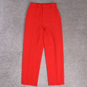 VTG Womens Levi's Bend Over 26x30 Red Pleated Wide Leg Pants